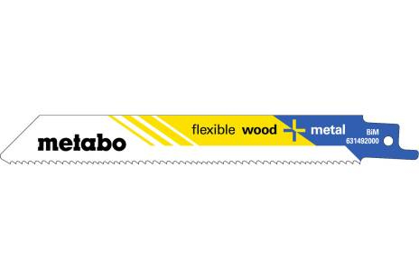 Metabo 631094000, Saber savklinge, Metal, Gips, Stål, Træ, Bimetal, Blå, Hvid, Gul, 10-14, 1,8 mm