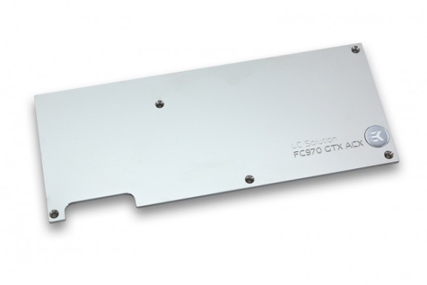 EK Water Blocks 3831109830529, Sølv, Aluminium, EK-FC970 GTX ACX