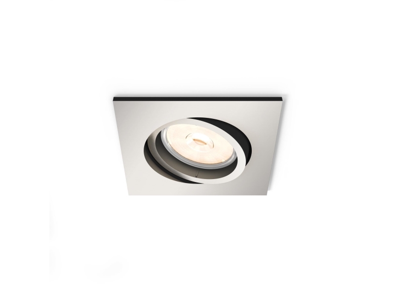 Philips myLiving Donegal infälld lampa, Nedtryckbar spotlight, GU10, 1 lampor, LED, 220-240 V, Krom | Belysning - Inomhusbelysning - Inbyggd spotlight | GameStuff
