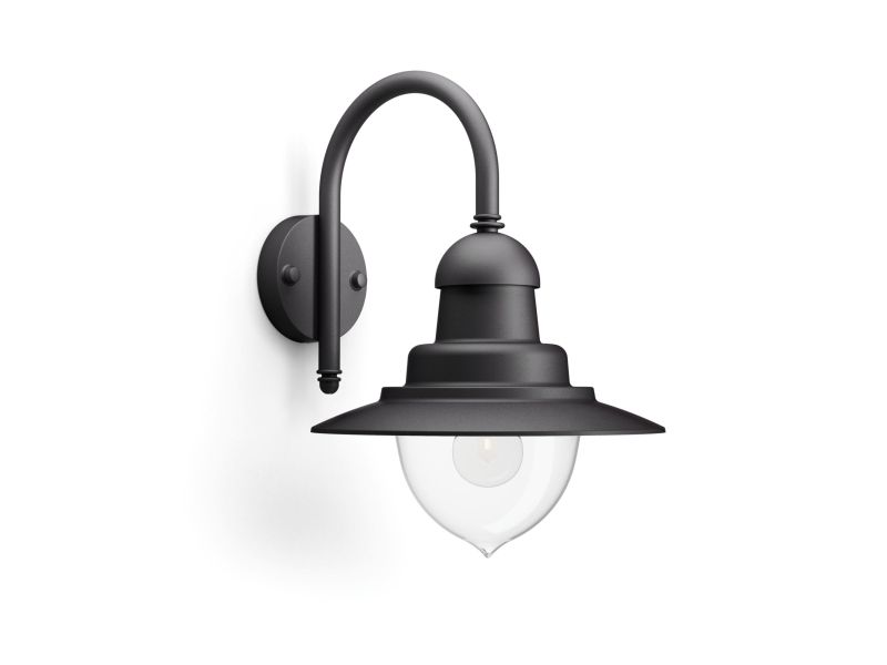 Philips Mygarden Wandleuchte 0165230Pn, Wandbeleuchtung Für Den Außenbereich, Schwarz, Metall, Ip44, Terrasse, Garten, I