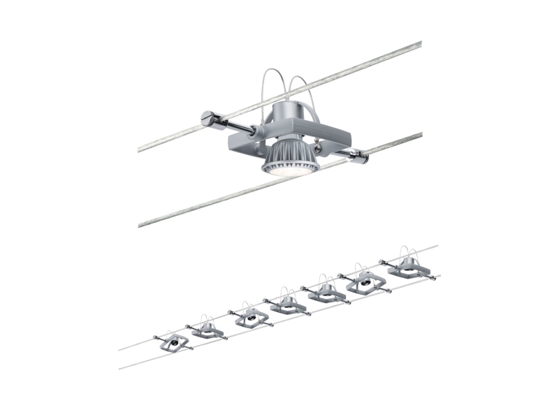 Paulmann Mac Ii Skinnebelysningsspot Gu5.3 70 W 230 V Krom