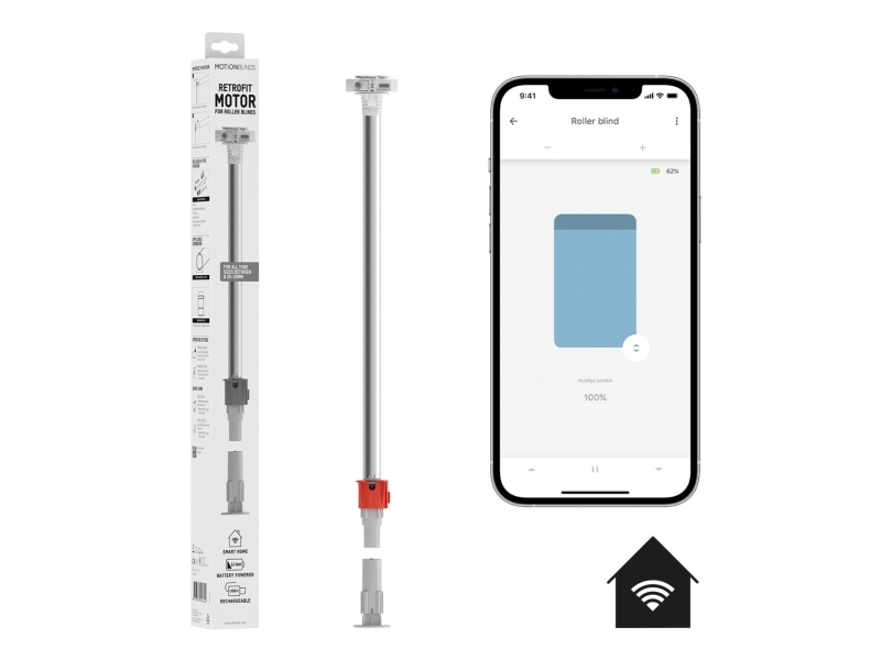 MotionBlinds retrofit-motor för rullgardiner | Smarta hem - Rörelsepersienner | GameStuff
