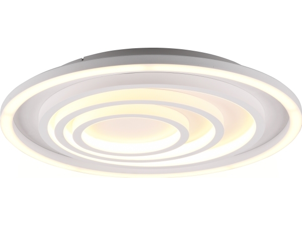 Trio Kagawa LED-taklampe, 50 cm, 5000 lm, nyanser av hvitt lys