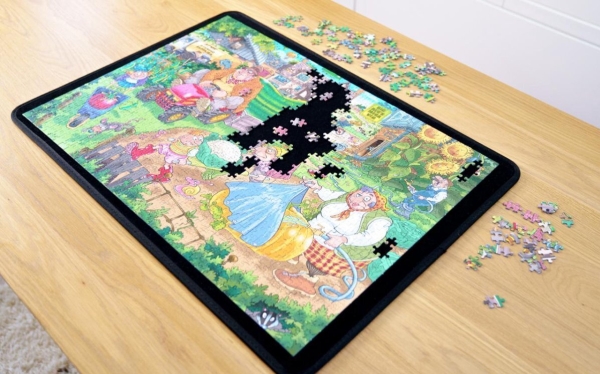 Puzzle Mates - Portapuzzle Board (op til 1000 brikker), 1000 stk, 12 År
