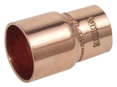Conex reducerande koppling serie 5000 22 x 18 mm 5240022018000 | VVS Artiklar - Rör & Kopplingar - Kromat rördelar | GameStuff