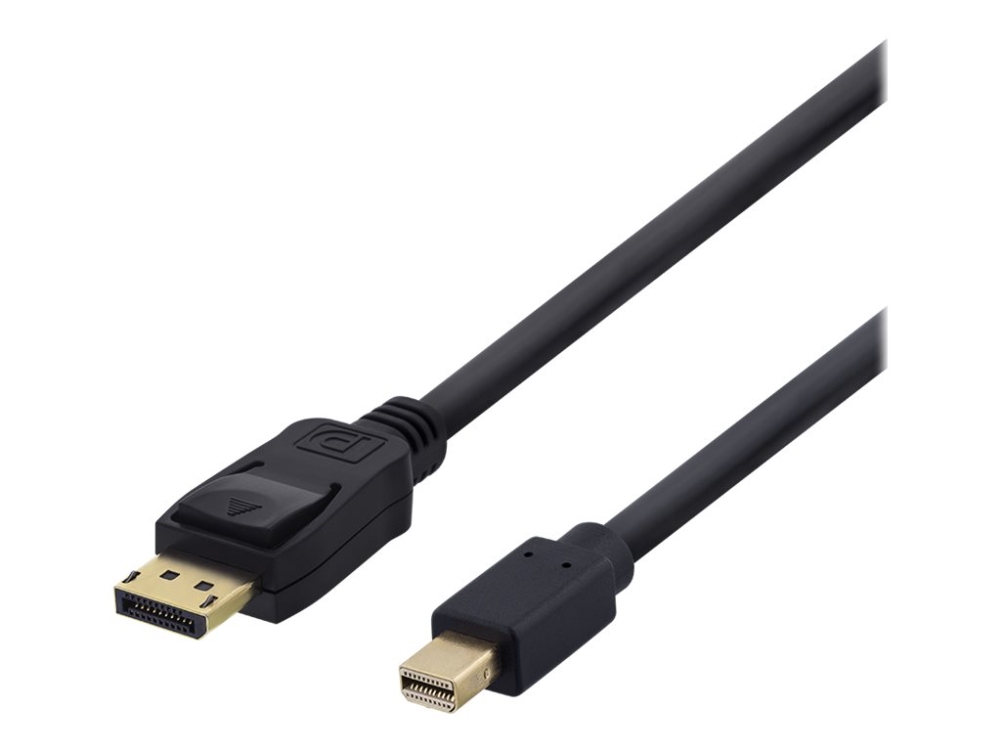 Deltaco 110005, 1 M, Displayport, Mini Displayport, Stecker, Stecker, 3840 X 2160 Pixel