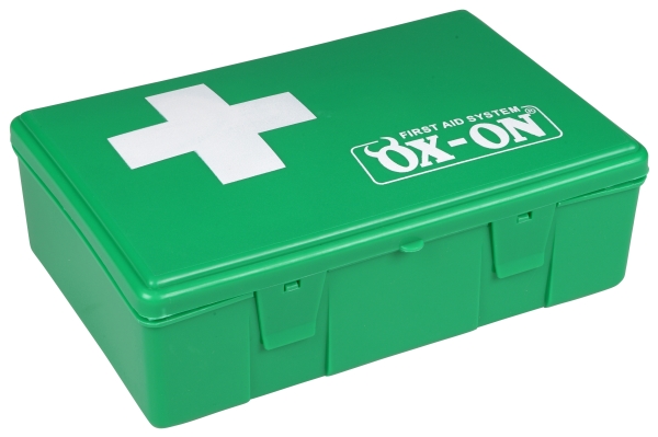 Erste-Hilfe-Kasten Mit Inhalt Ox-On Grün