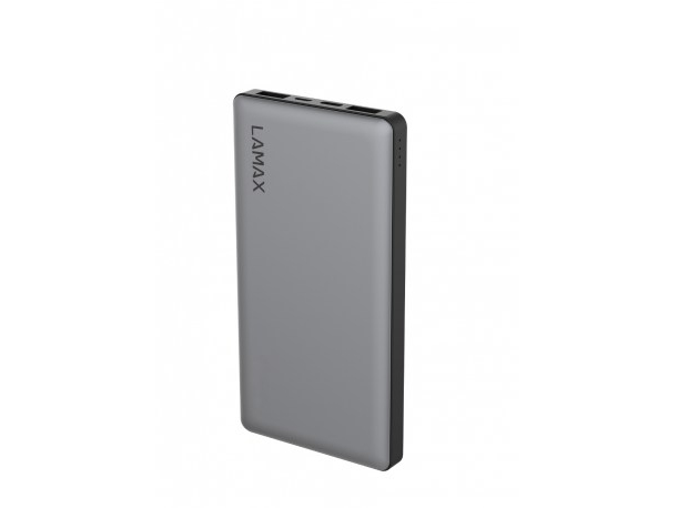 Lamax Lam10000mahsl, Metallic, Universel, Metal, Rektandel, Lithium Polymer (Lipo), 10000 Mah