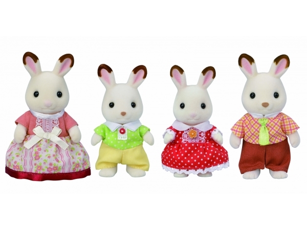 Sylvanian Families Chocolate Rabbit Family