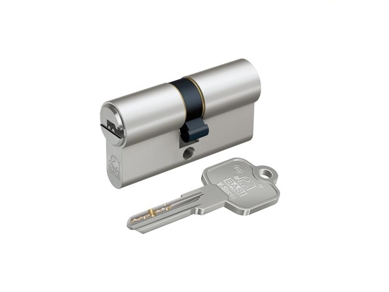 BASI V55 - 30/55 mm KA EF, Europrofilcylinder, Nickel, 5 styck, 1 styck, 389 g, 1,7 cm | Huset - Säkerhet & Larm - Lås | GameStuff