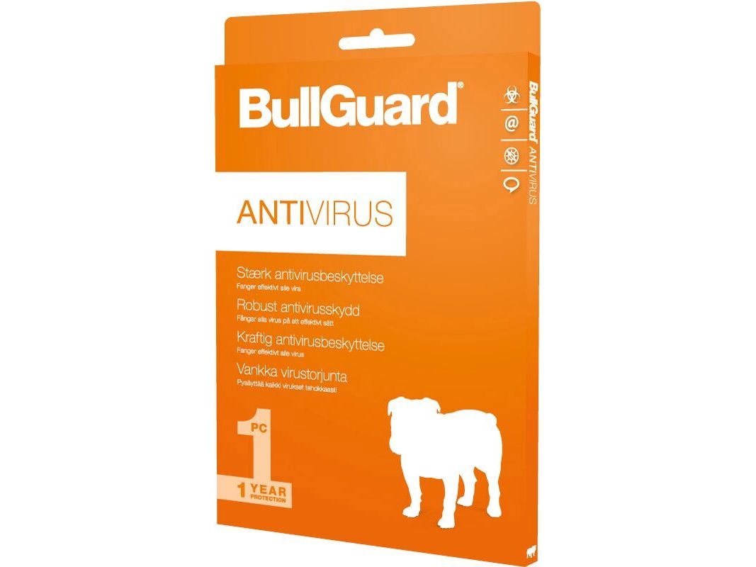 BullGuard Antivirus - Bokspakke (1 år) - 1 PC - Windows - 1 Licens | Datortillbehör - Programvara - Antivirus/Säkerhet | GameStuff