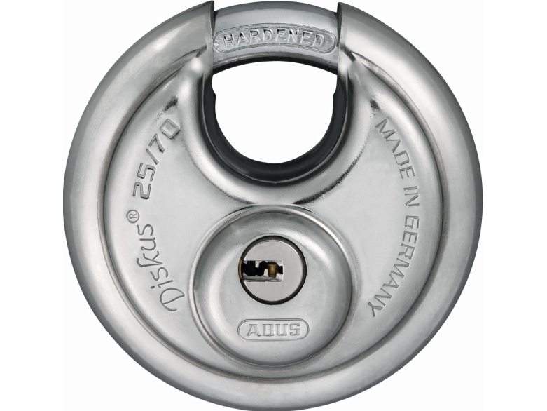 ABUS 32279, Hänglås Diskus, Tangentlås, Lika låsning, Gate, Moving truck, Rostfritt stål, 7 cm | Huset - Säkerhet & Larm - Hänglås | GameStuff