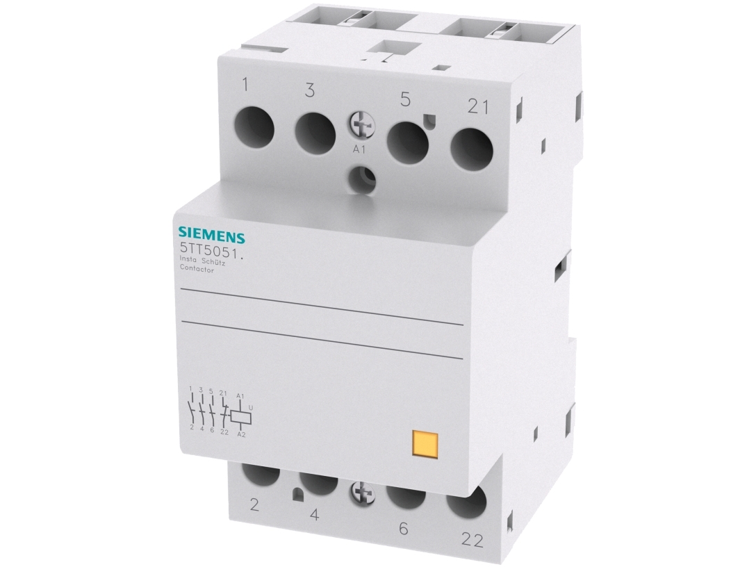 Siemens 5TT5051-0, Multifärg, 460 g | EL Artiklar - Elcentral - Relä og kontaktor | GameStuff