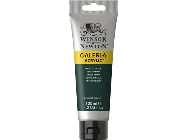 Winsor & Newton Galeria, 120 ml, Grön, Rör | Skola & Hobby - Konstmaterial - Akryl & Akvareller | GameStuff