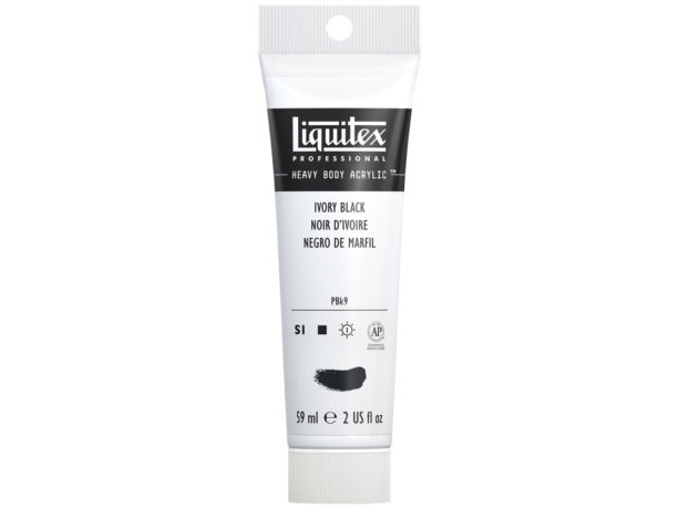 Liquitex 94376921755, Sort, Akrylmaling, Væske, 59 M
