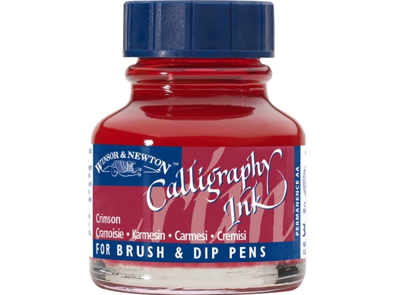 Winsor & Newton Calligraphy, Rød, 30 Ml, 1 Stk