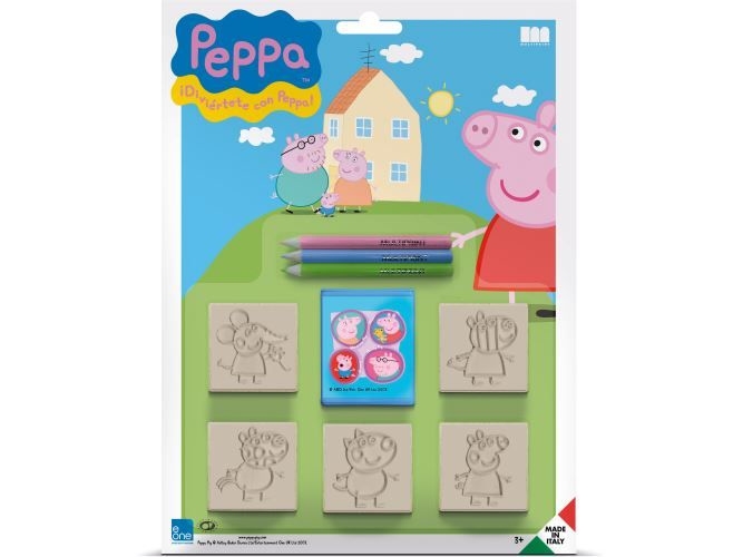 Multiprint Peppa Pig, Children''s Stamp Set, 3 Jahr(E), Nicht Toxisch, Mehrfarbig