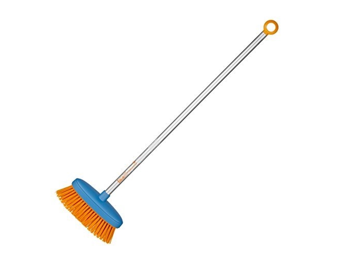 Fiskars Myfirst Kinder-Besen, Blau, Länge: 980 Mm Rahmen Aus Stabilem, Robustem Kunststoff, Stiel Aus - 1 Stück (138150)