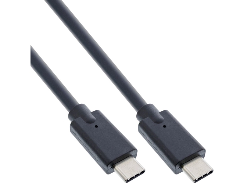 Inline 35707A, 0,3 M, Usb C, Usb C, Usb 3.2 Gen 2 (3.1 Gen 2), 20 Gbit/Sek., Sort