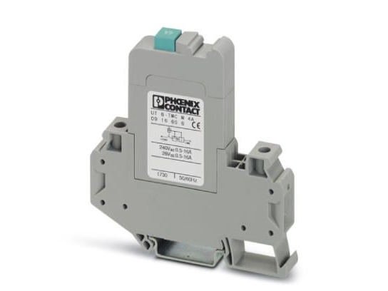 PHOENIX CONTACT Termomagnetisk beskyttelsesafbryder, 1-polet, til montering på bæreskinne | EL Artiklar - Andra EL - Övriga | GameStuff