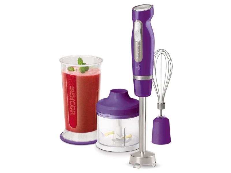 Sencor Shb 4465Vt-Eue3, Nedsænkning Blender, Knusning Af Is, 1000 W, Violet