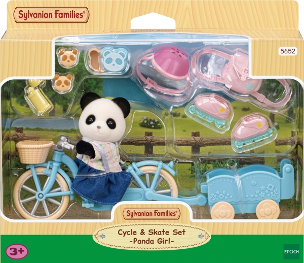 Sylvanian Families Cykel Och Rullskridskor Lekset Med Figur