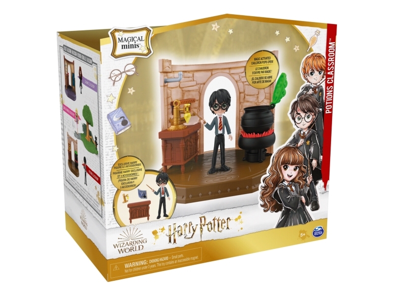 Harry Potter Zaubertränke Klassenzimmer Spielset Mit Exklusiver Figur - Magischer Spielspaß Ab 5