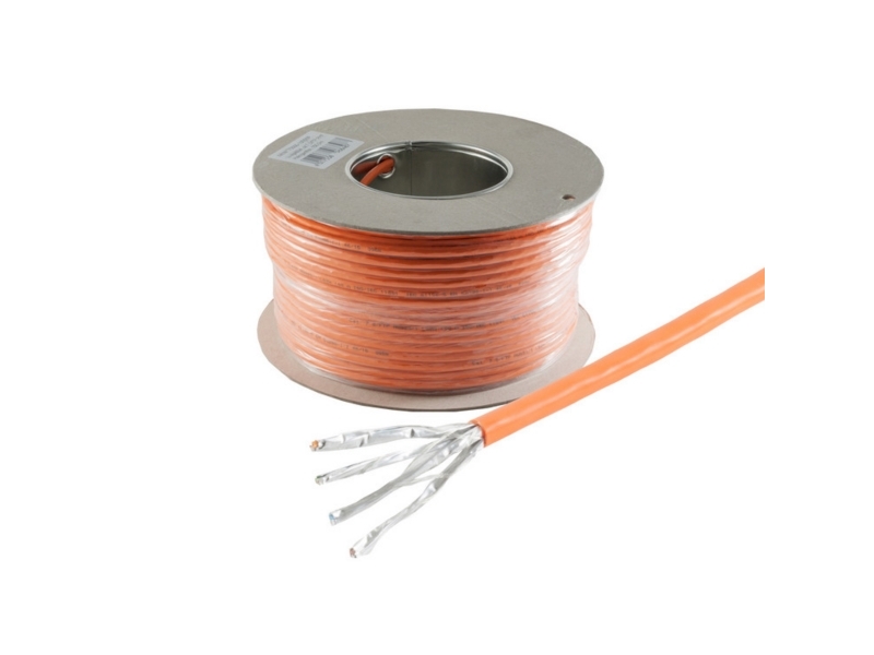 S/Conn 08-81031007, 100 M, Cat7, S/Ftp (S-Stp), Orange