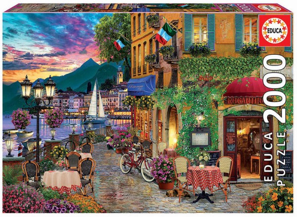 Puzzle 2000 Elemente Fascino Italien