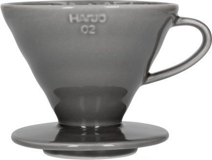 Hario V60 Dripper 02 Keramisk Kaffefilter, Grå