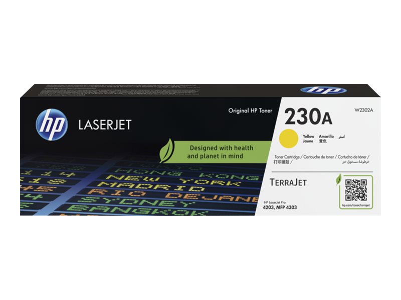 Hp 230A Yellow Original Laserjet Toner Cartridge, 1800 Seiten, Gelb, 1 Stück(E)
