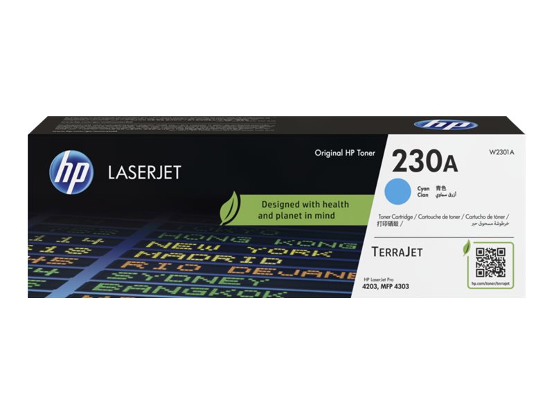 Hp 230A Cyan Original Laserjet Toner Cartridge, 1800 Seiten, Cyan, 1 Stück(E)