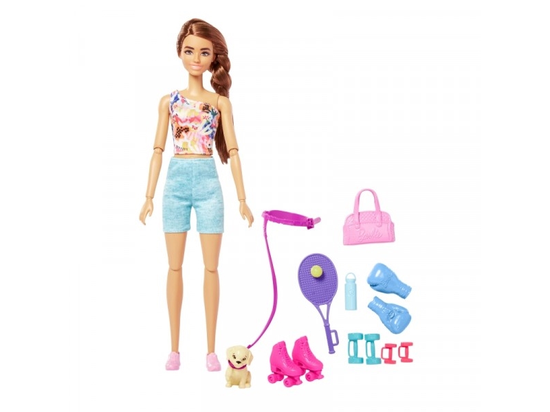 Barbie Mattel Relax Fitness Puppe (Hkt91)