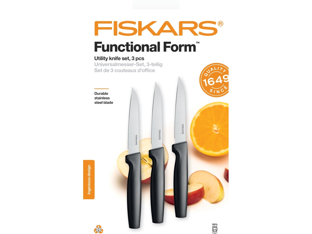 Fiskars Functional Form Multi-Purpose Knivsæt