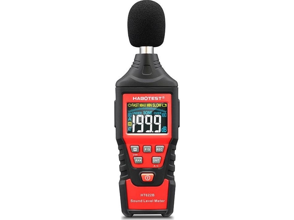 Habotest Digital decibel meter HT622B USB A/C