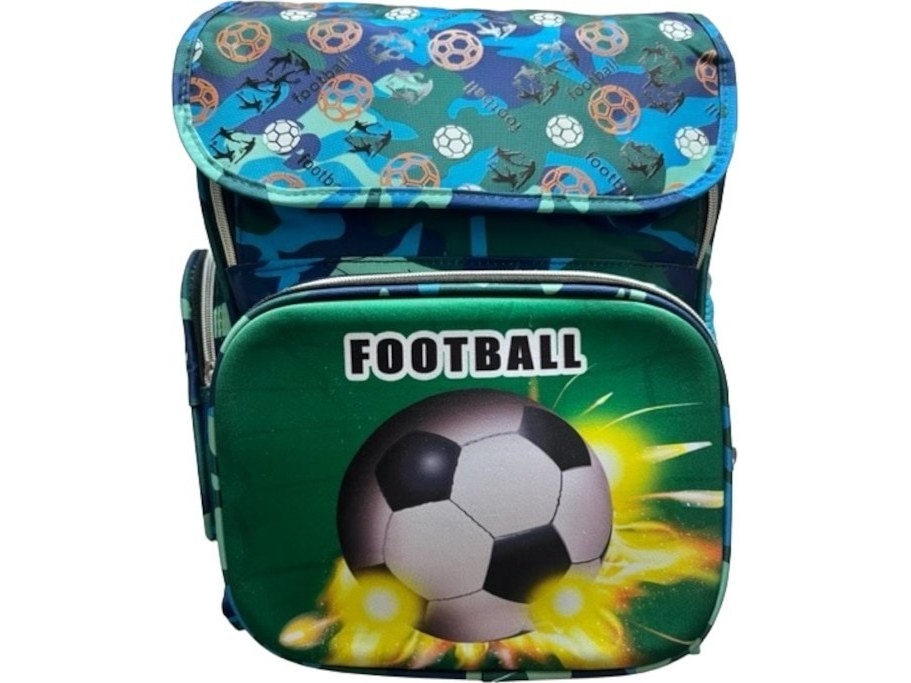 Motivo Schulrucksack Motivo Fußball + Schuhtasche [H]