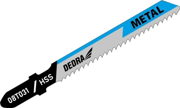 Dedra sticks&aring;gblad 76,5/50 mm, metall, HSS, T, 2 st