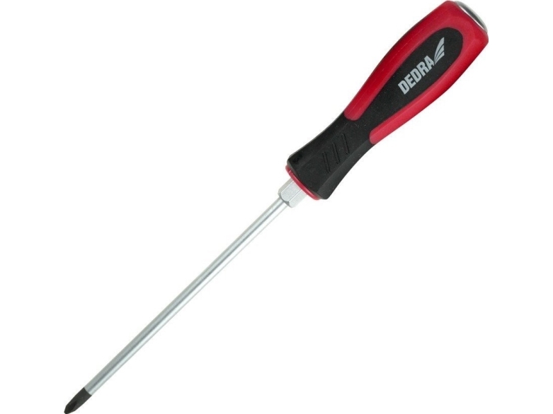 Dedra Slag Skruetrækker Phillips Ph2x150 Mm, Crv Stål