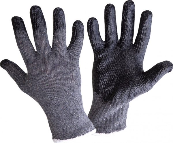 Lahti Pro Rękawice lateks szaro-sort l212509p, 12 par, 9,ce, lahti