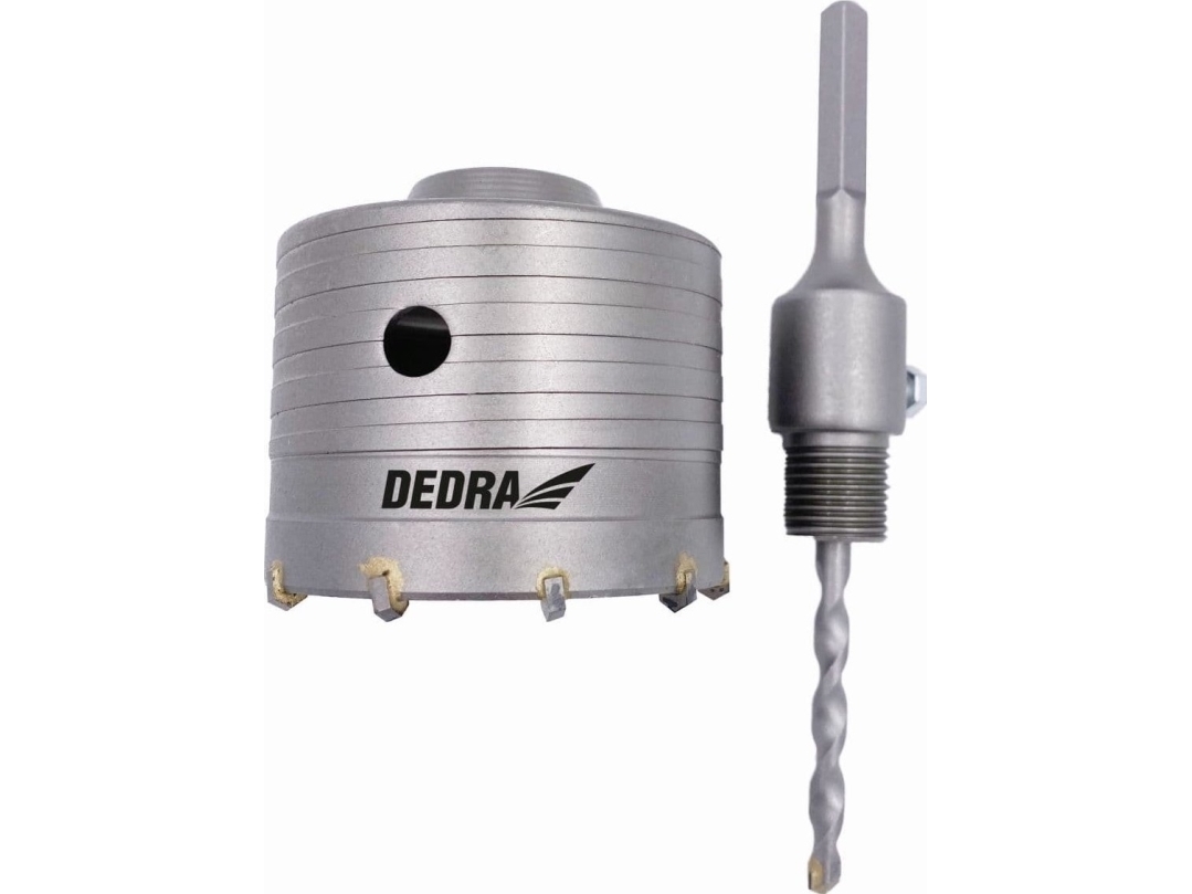 Dedra kronborr 100 mm HM med HEX-fäste | N - A | GameStuff