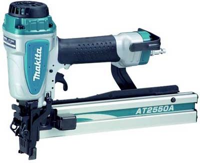 Makita AT2550A, 140 häftklamrar, 5 cm, 2,5 cm, Svart, Blå, Silver, 370 mm, 76 mm | Kontorsmaterial - Häftapparater & häften - Häftpistol | GameStuff