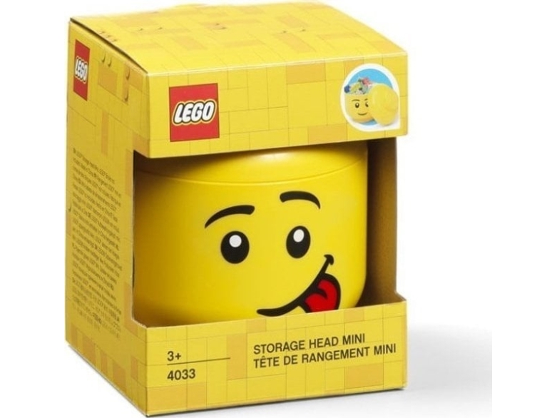 Lego Storage Headsilly Mini Gelb