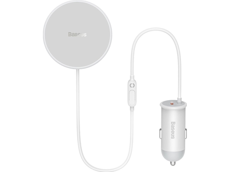 Baseus Kfz-Handyhalter Kabelloses Magsafe-Ladegerät 15W Für Lüftungsgitter + Usb Typ C 25W Cw01