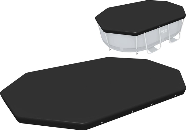 Bestway 58424, Overtrekk, Grå, PVC, Oval, 200 cm, 300 cm