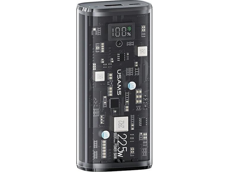Usams Išorinė Baterija 9000Mah Pd 20W Qc3.0+Pd Dviejų Prievadų Greito Įkrovimo Juodas 10Kcd18901 (Us-Cd189)
