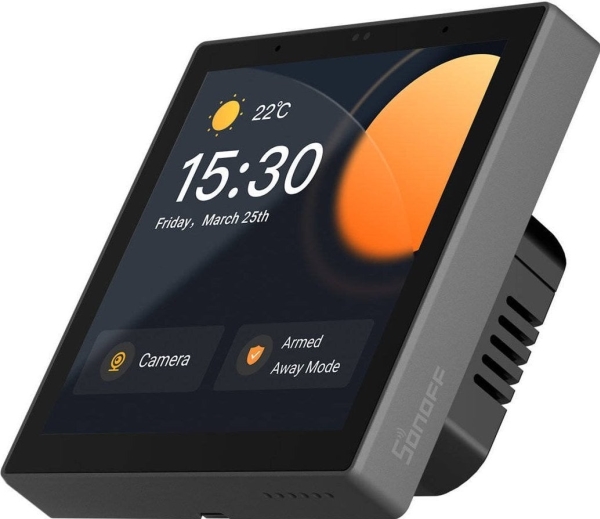 Sonoff Smart Home Bedienfeld Mit Touchscreen Zigbee 3.0 Google Assistant, Alexa Schwarz (Nspanel Pro)