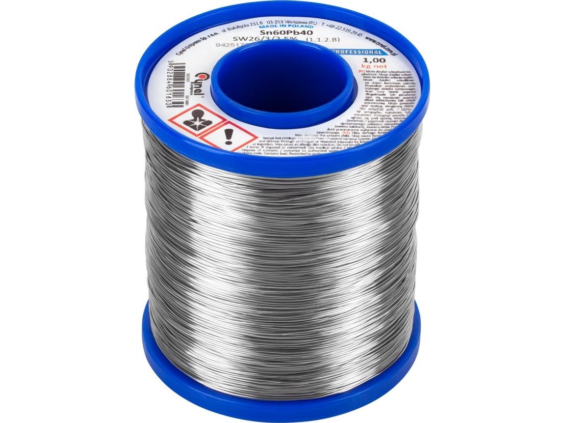 Cynel Zinn 0,90 Mm / 1 Kg Sn60pb40 Cynel