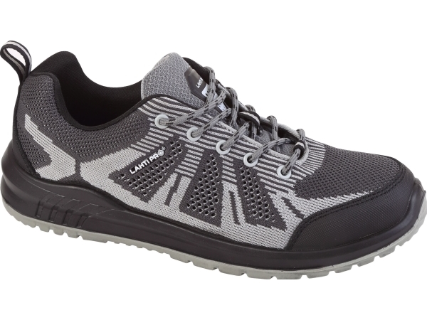 Lahti Pro 3D KNIT SHOES GRAY-BLACK, S1 SRC, 46, CE, LAHTI | Kläder & Säkerhet - Skodon - Säkerhetsgummistövlar | GameStuff