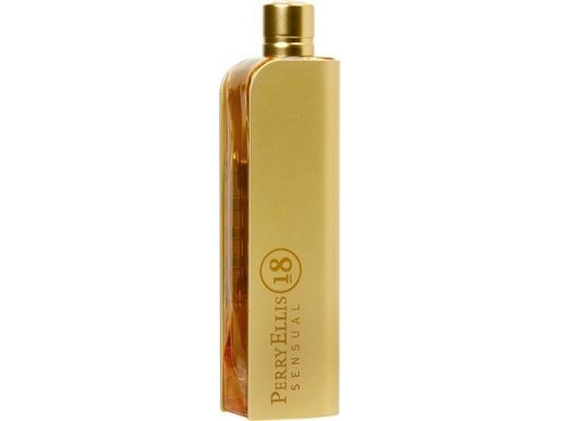 Perry Ellis 18 Sensual Eau De Parfum Spray 3.4Oz 100Ml Women Vanilla Orange