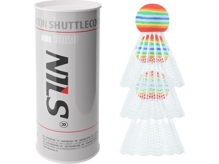 Nils Extreme NBL6020 nylonblad/vingar 3 st | Sport & Träning - Sportutrustning - Badminton | GameStuff